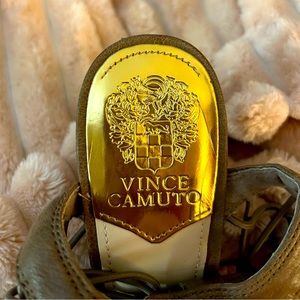 Brand New -Never Worn Gorgeous Brown Vince Camuto Strappy Heels